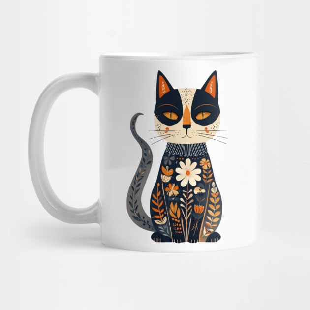 Boho Cat: Free-Spirited Feline by Steve